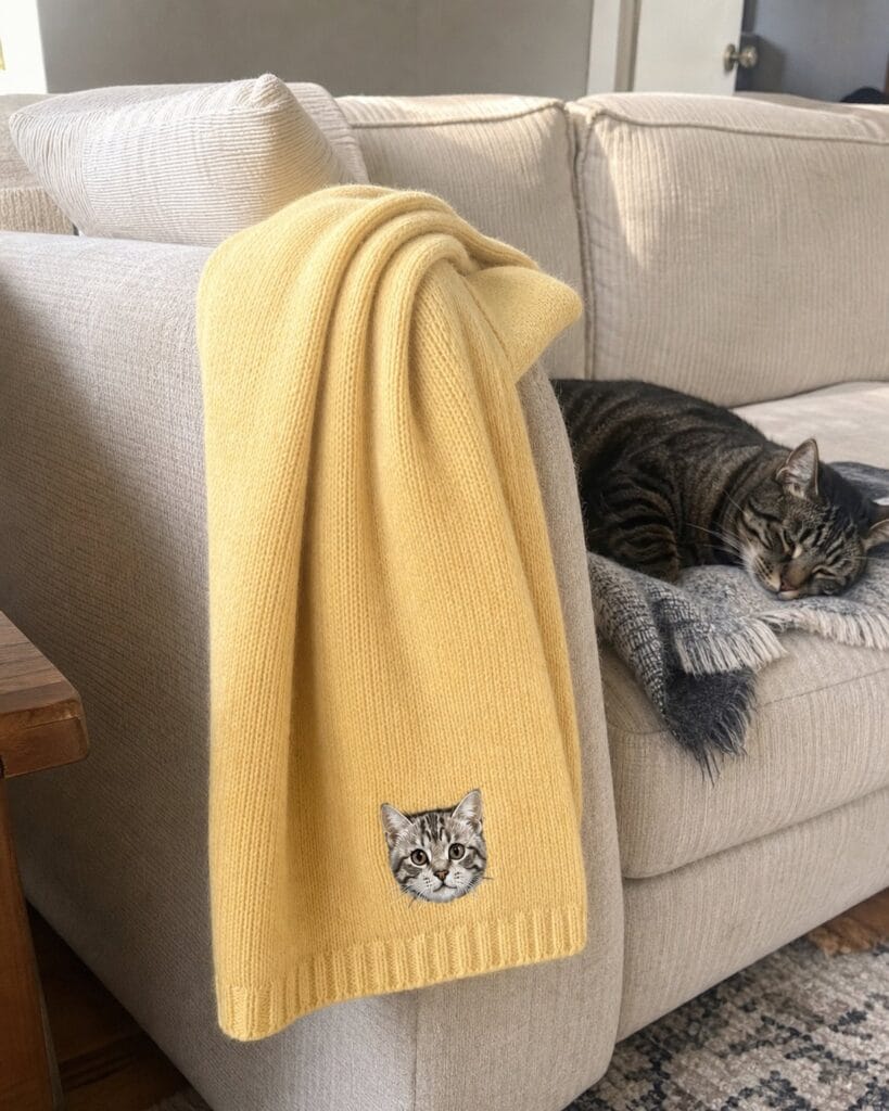 Personalized Pet Photo Scarf